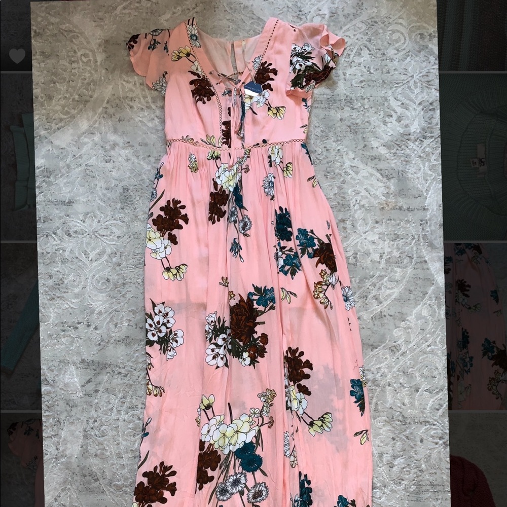 NWT Floral Maxi Dress